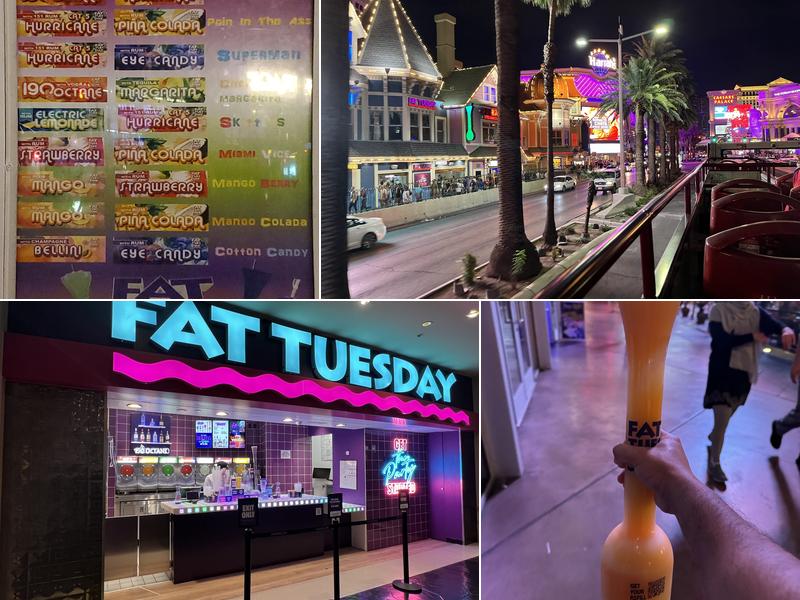 Fat Tuesday Casino Royale Menu
