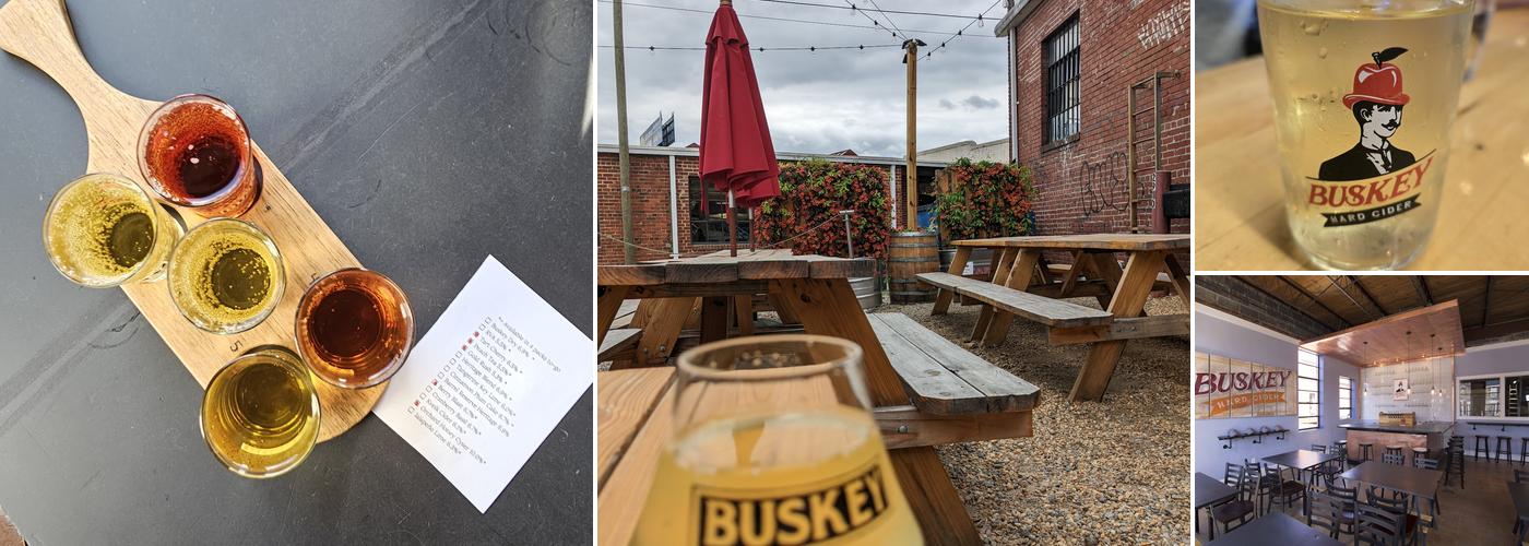 Buskey Cider Menu