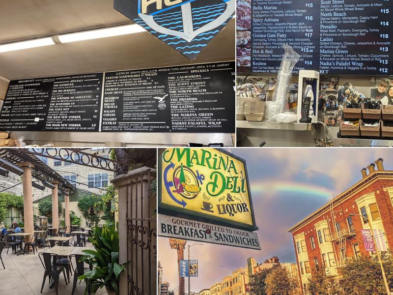 Marina Deli & Liquors Menu