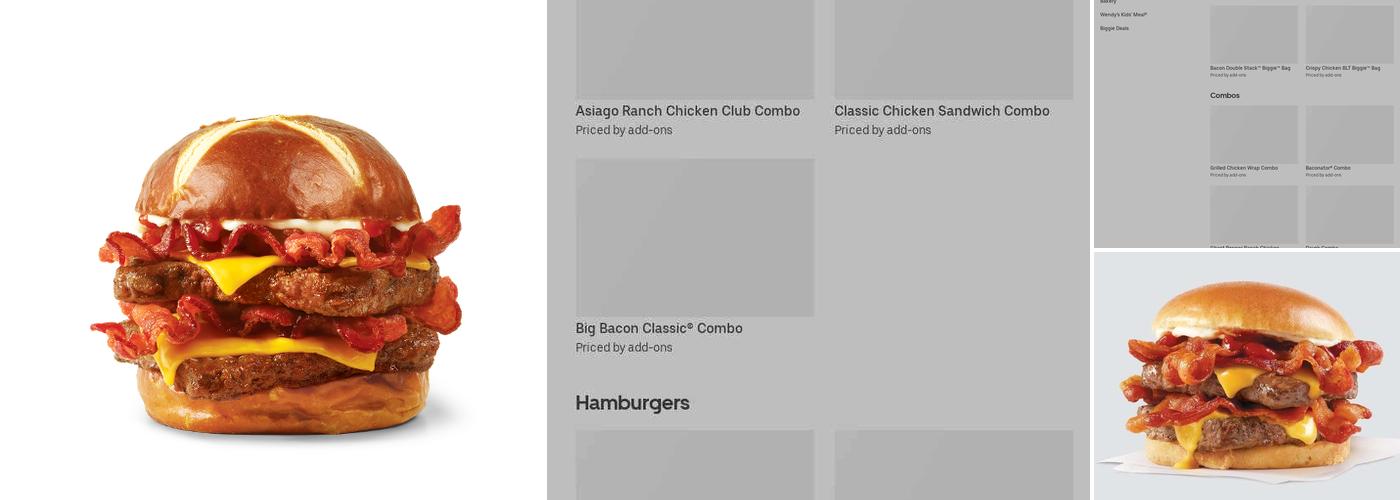 Wendy's Menu