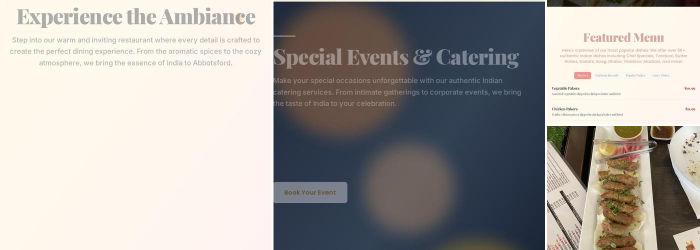 Spice Kitchen Menu