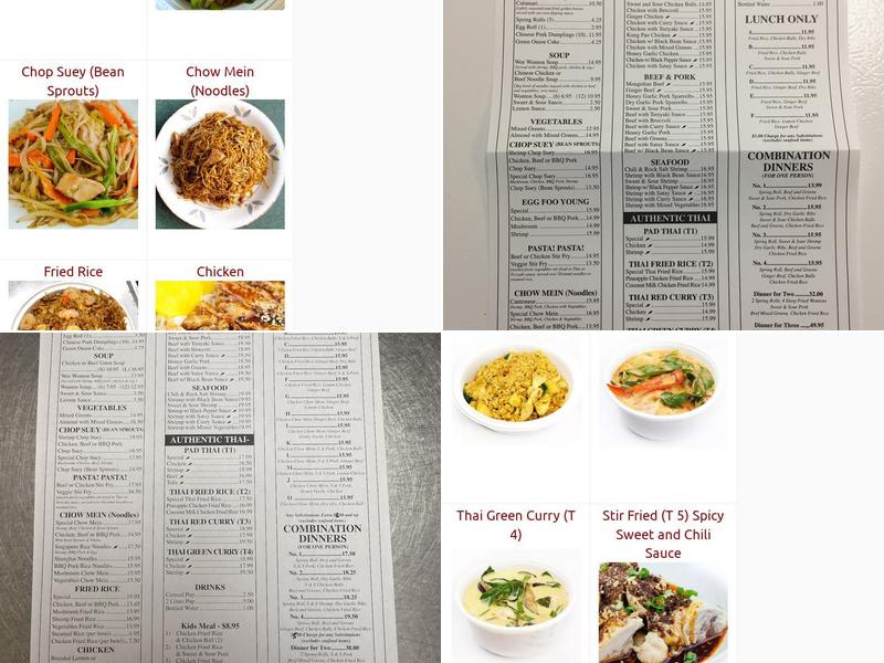 Sky Way Kitchen Menu