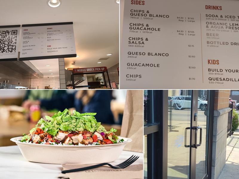 Chipotle Mexican Grill Menu