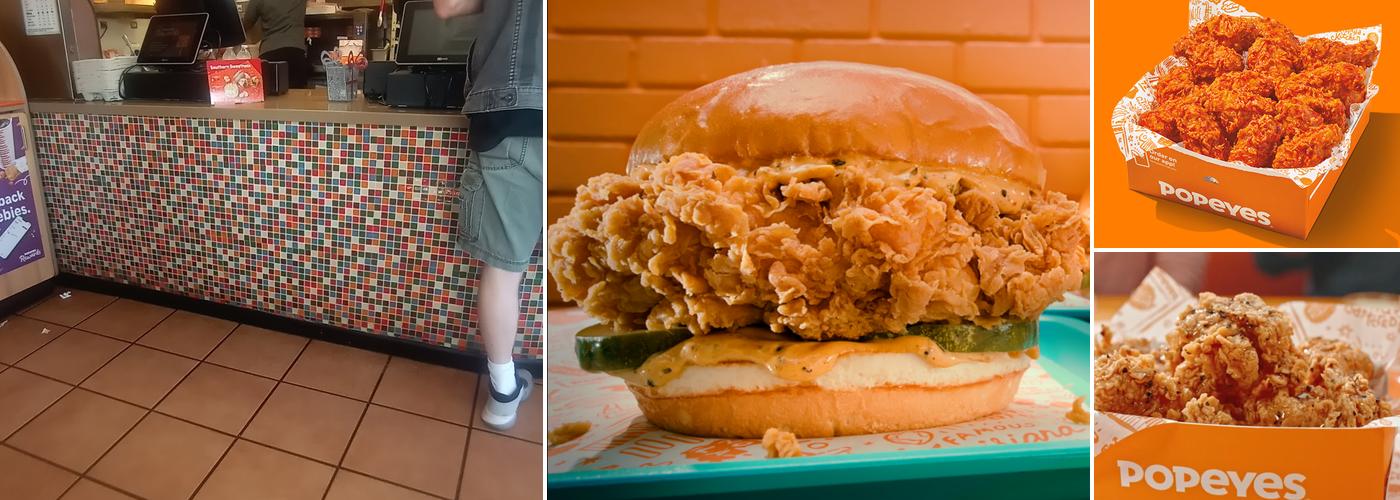 Popeyes Louisiana Kitchen Menu