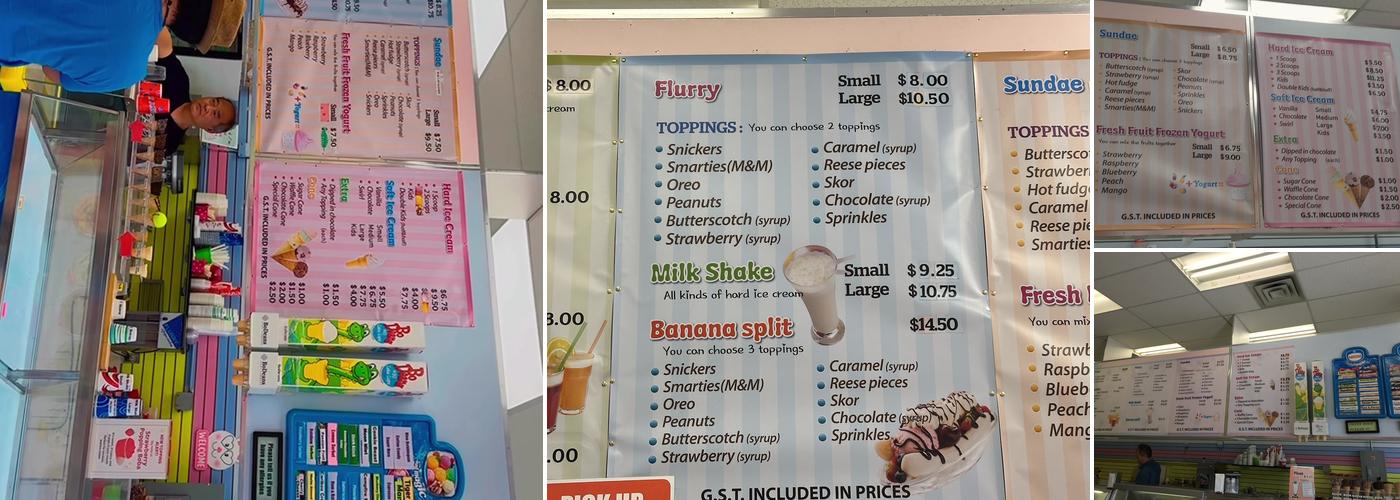Scoops & Loops Menu