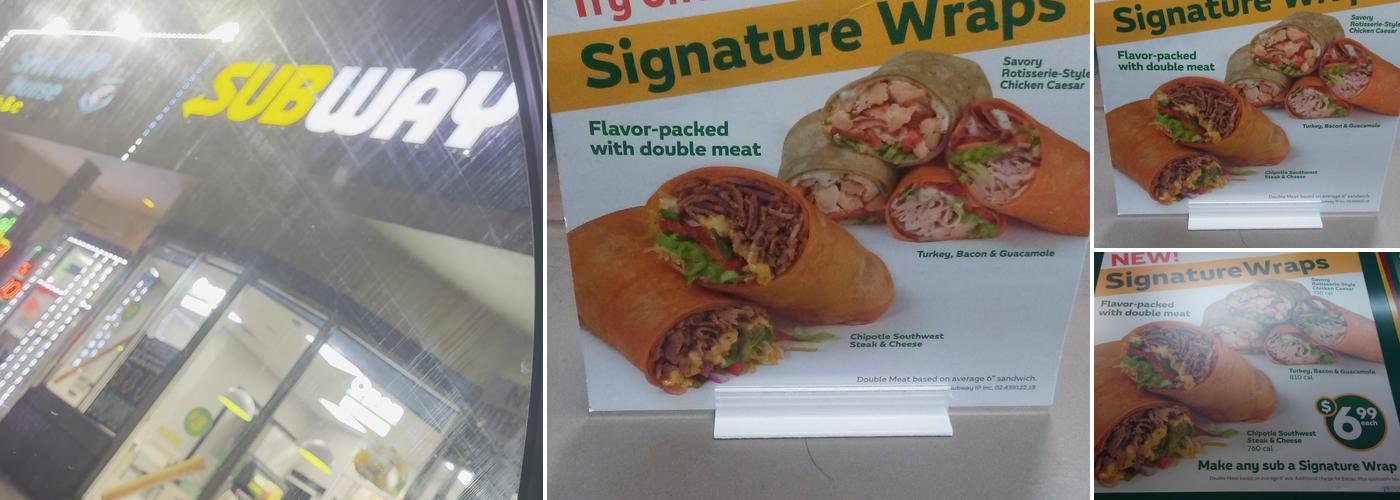 Subway Menu