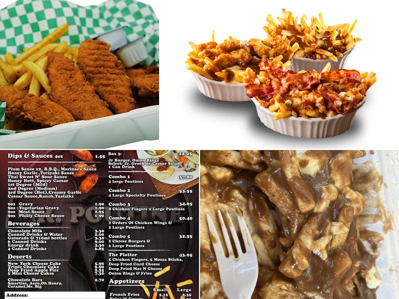 Mr. Poutine Menu