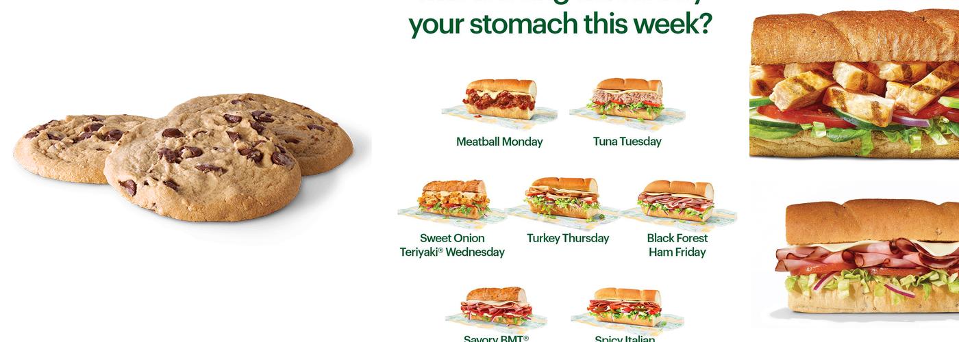 Subway Menu