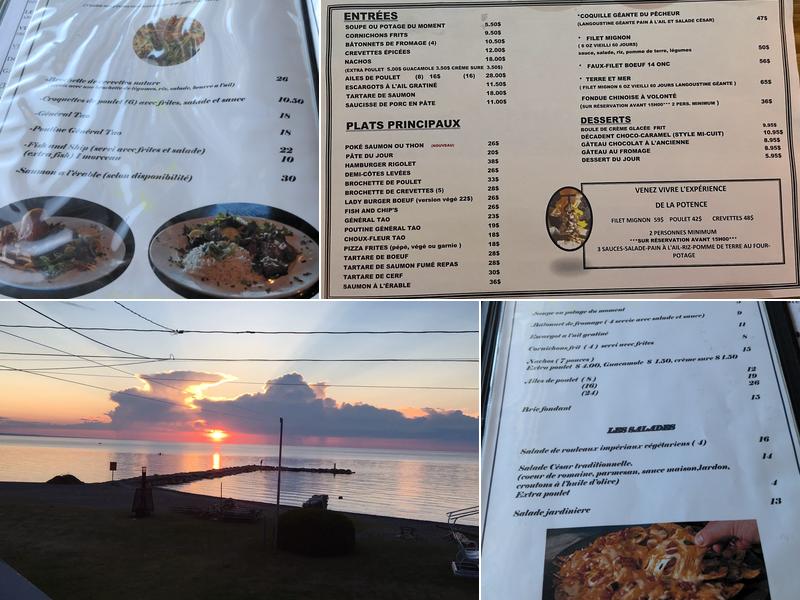 Resto-Bar Le Rigolet Menu