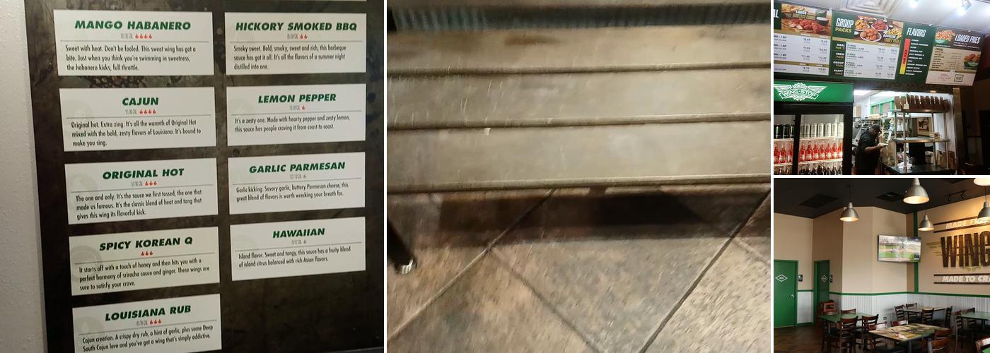 WINGSTOP Menu
