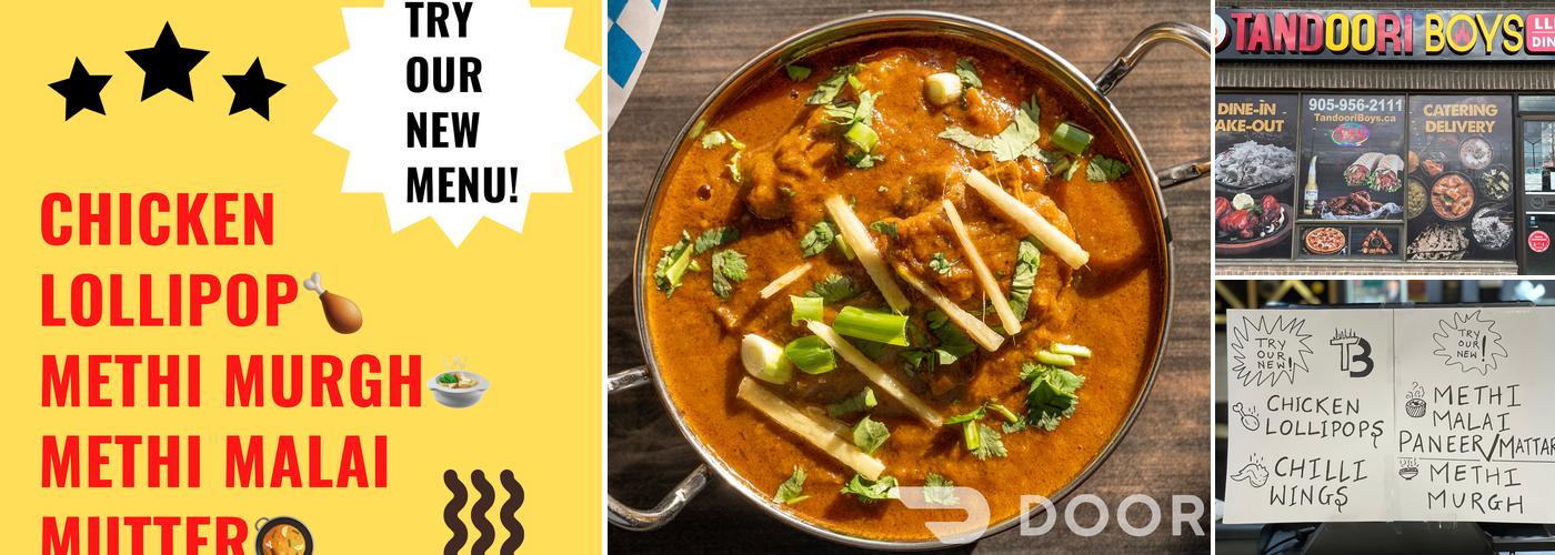 Tandoori Boys Menu