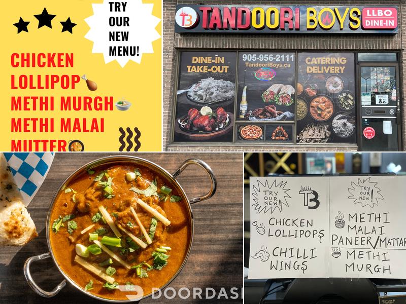 Tandoori Boys Menu