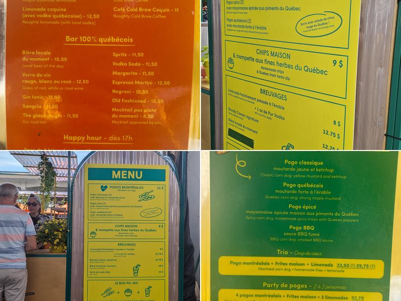 Bouffe-moi ! MTL Menu