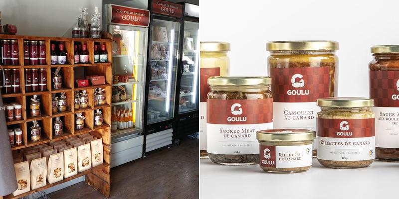 Le Canard Goulu Menu