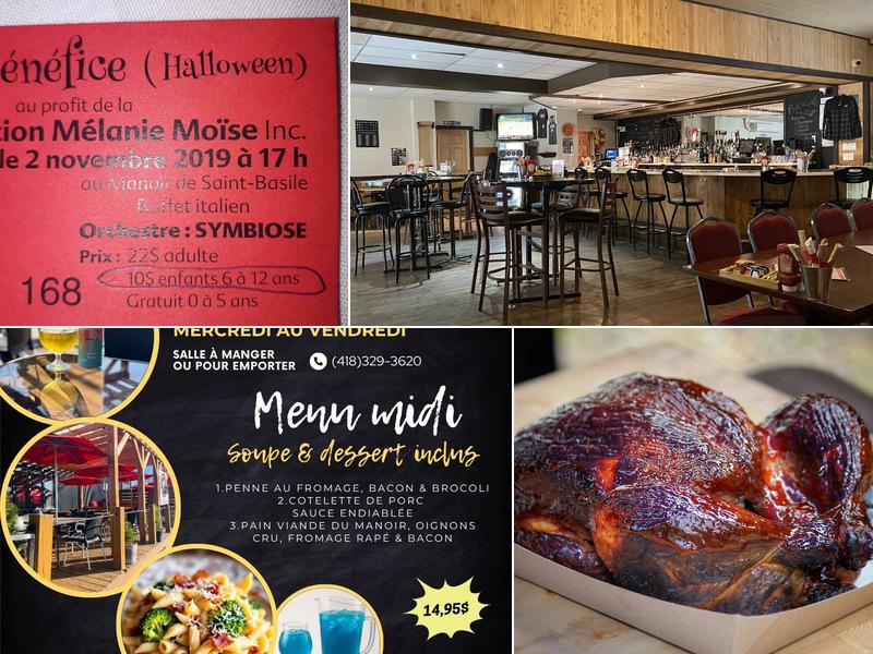 Le Manoir St-Basile (Pub Manoir St-Basile) Menu