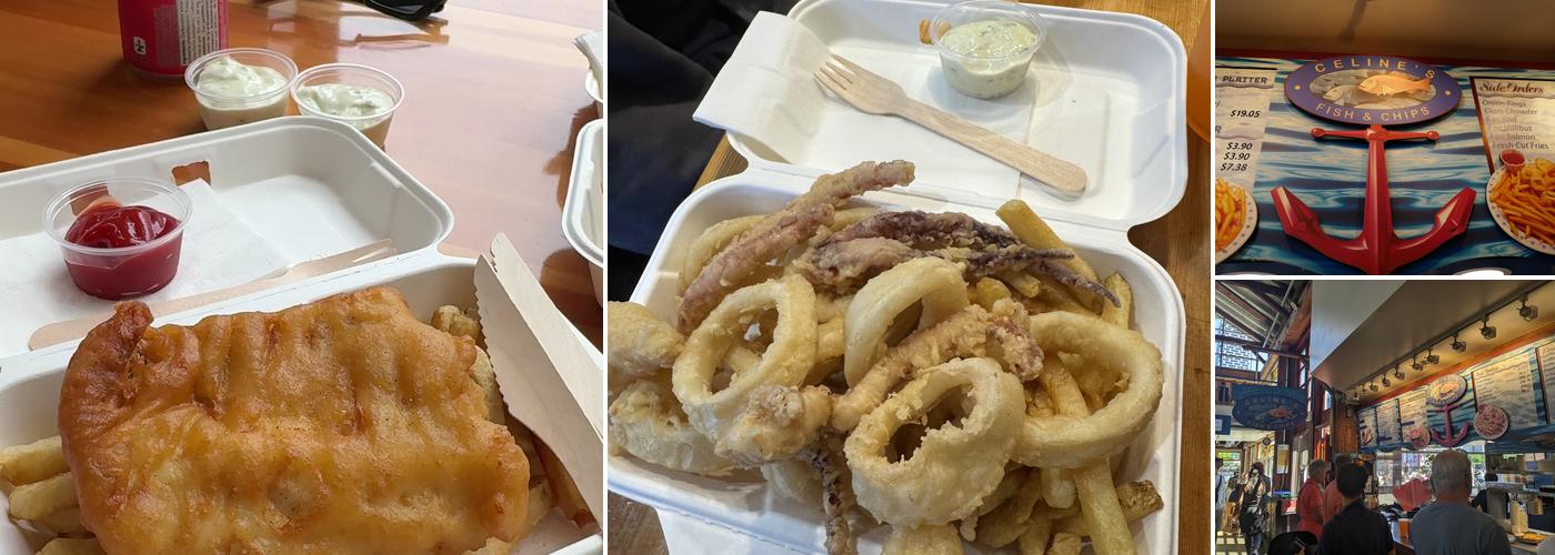 Celine's Fish & Chips Menu