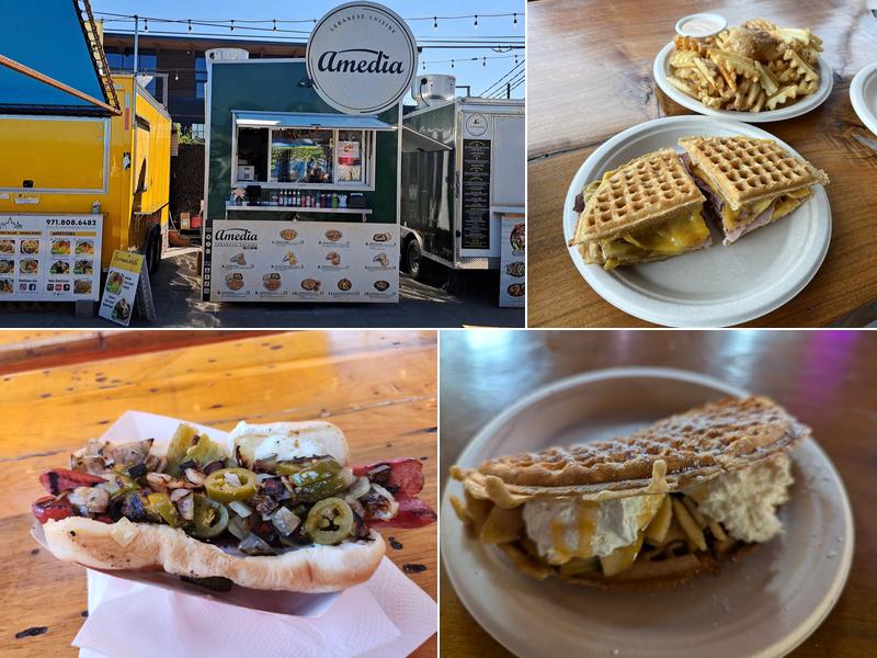 Hawthorne Asylum Food Cart Pod Menu