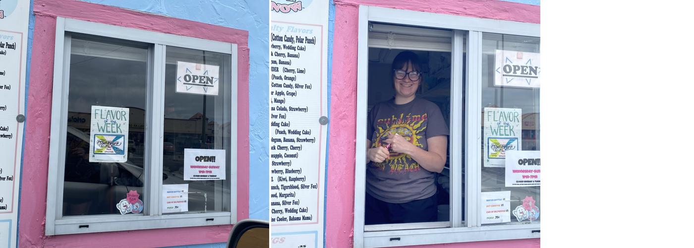 Bumble Snow Shaved Ice Menu