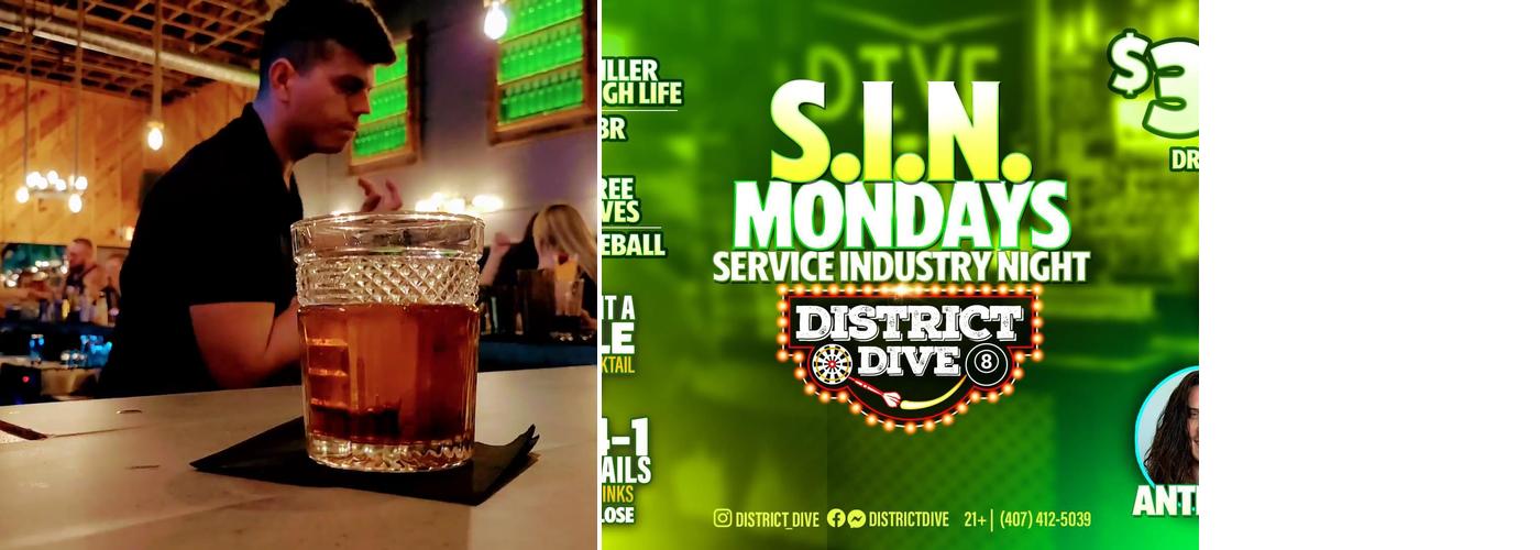 District Dive Menu