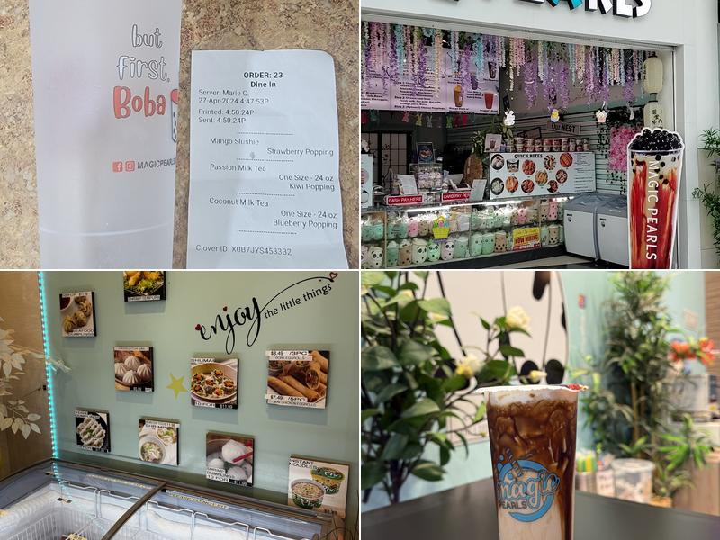 Magic Pearls Menu