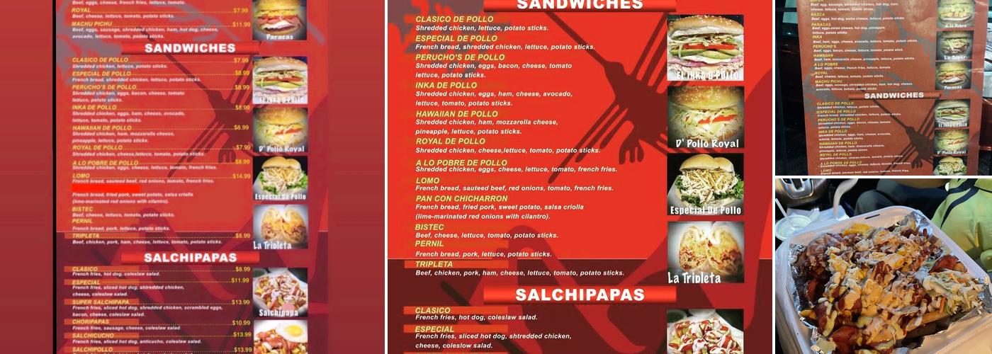 Perucho’s Menu