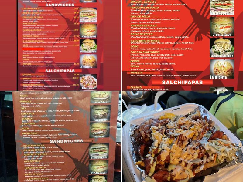 Perucho’s Menu