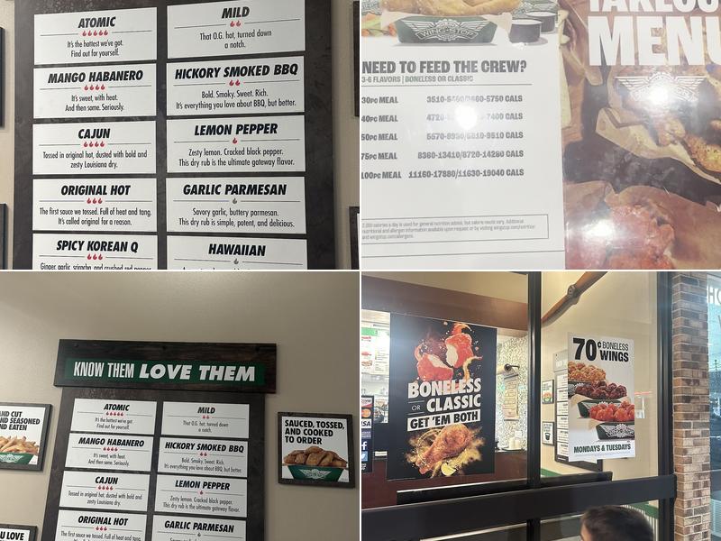 Wingstop Menu