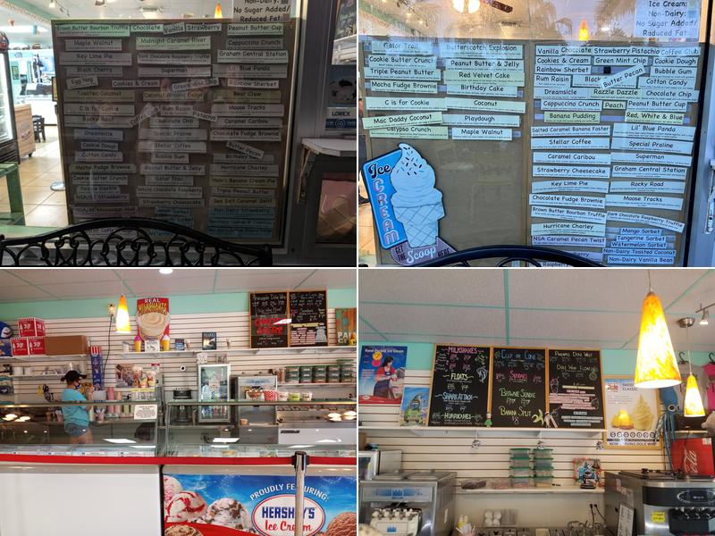 Shark Shack Sweets Menu