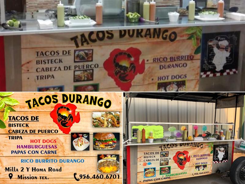 Tacos durango Menu