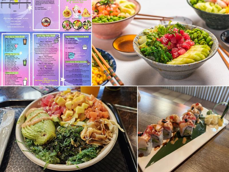 Litchi Delights Menu