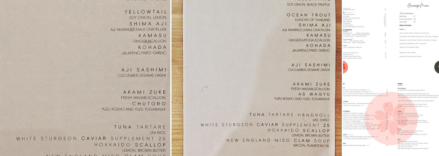 No Relation Menu