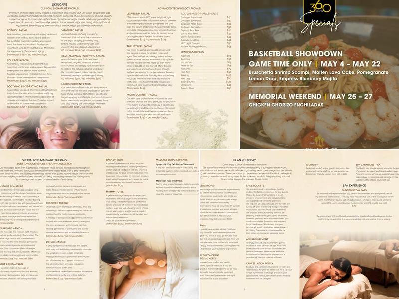 Java Caliente Cathedral City Menu