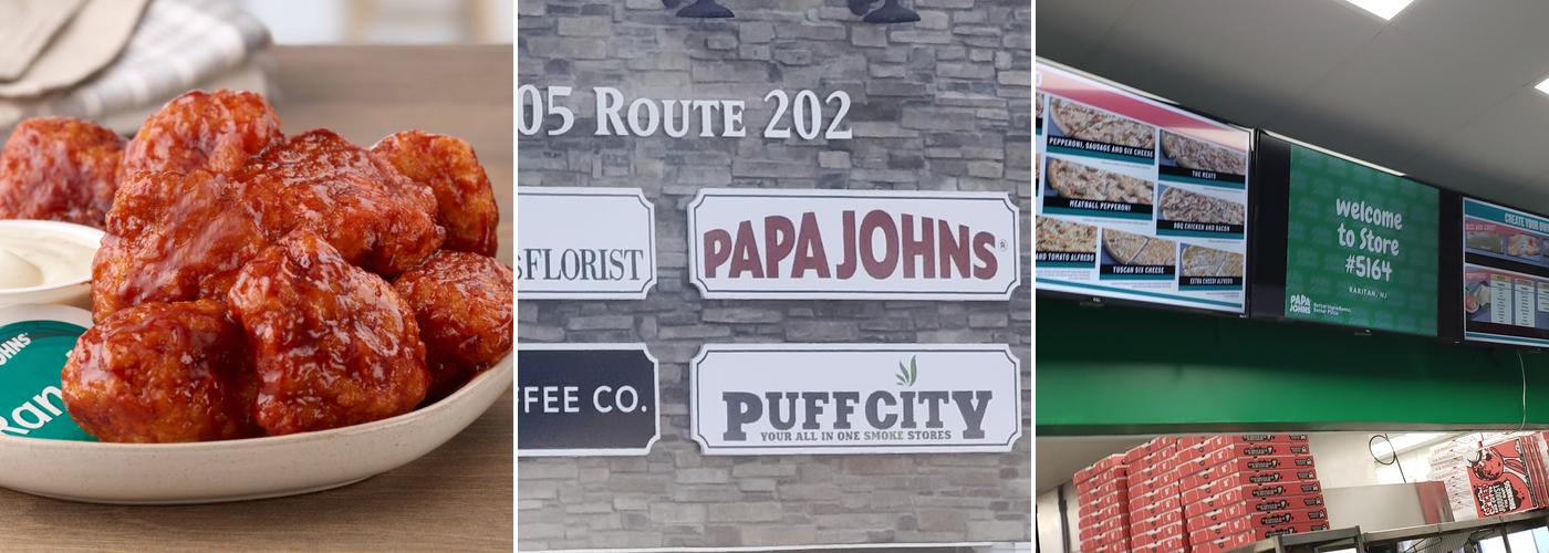 Papa Johns Pizza Menu