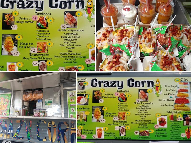 CRAZY CORN Menu