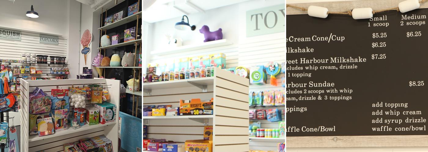 Sweet Harbour Toy & Candy Co. Menu