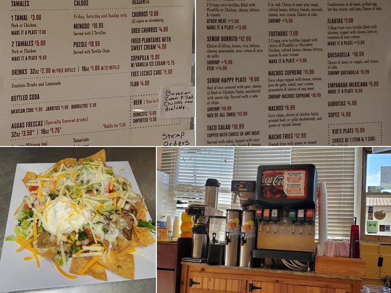 Señor Taco Menu