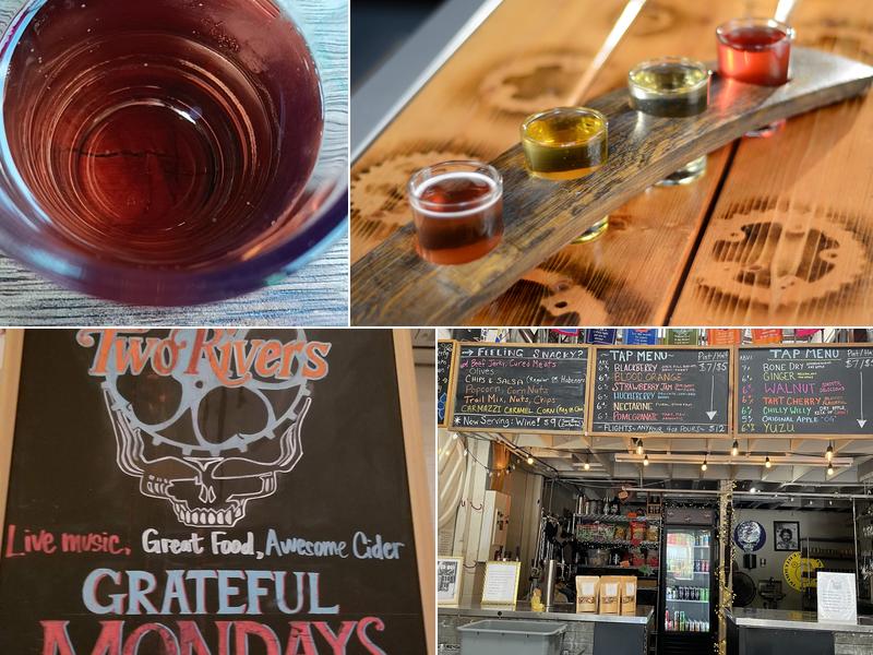 Two Rivers Cider Menu