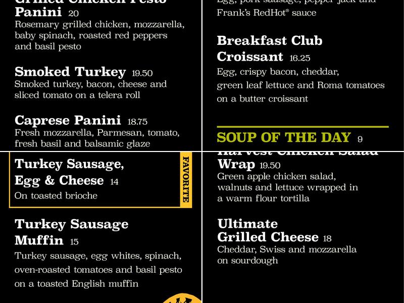 Camden Food Co. Menu