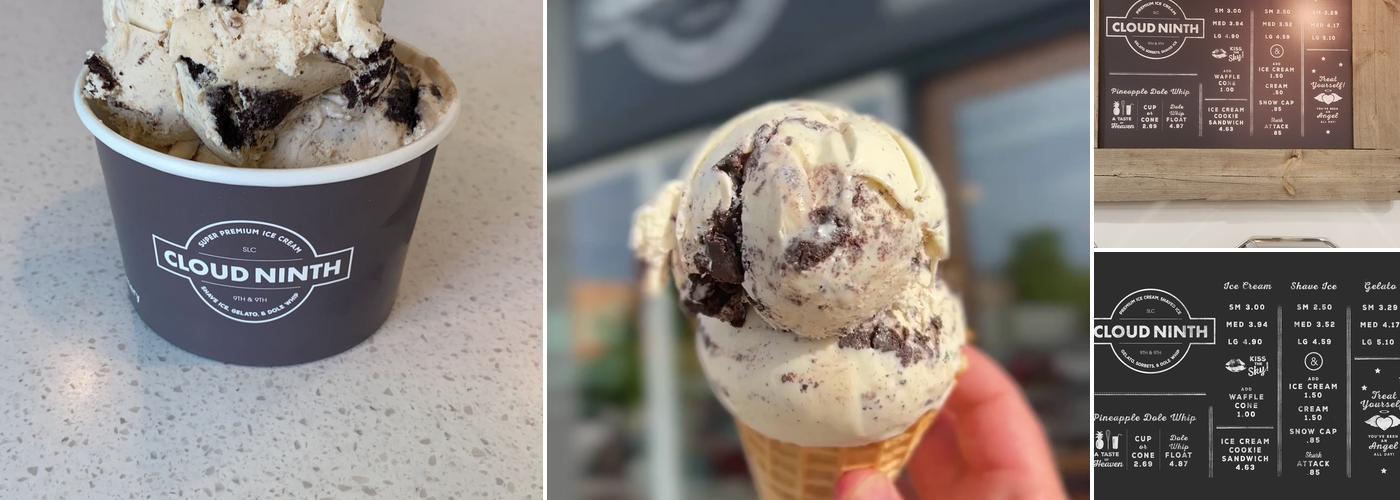 Cloud Ninth Creamery Menu
