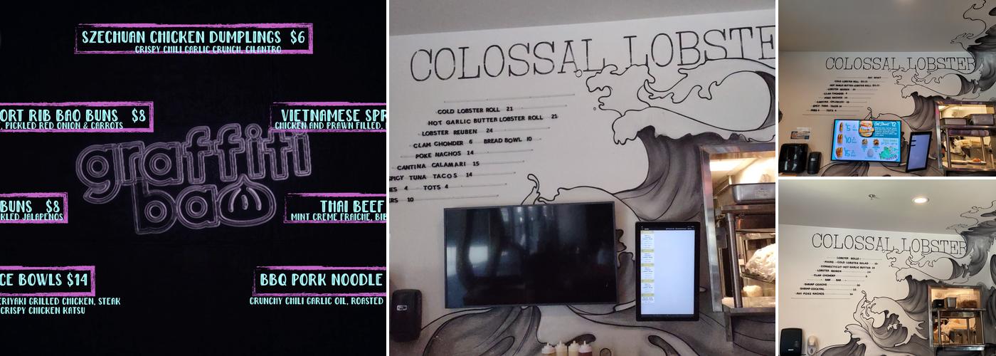 Colossal Lobster @ HallPass Menu