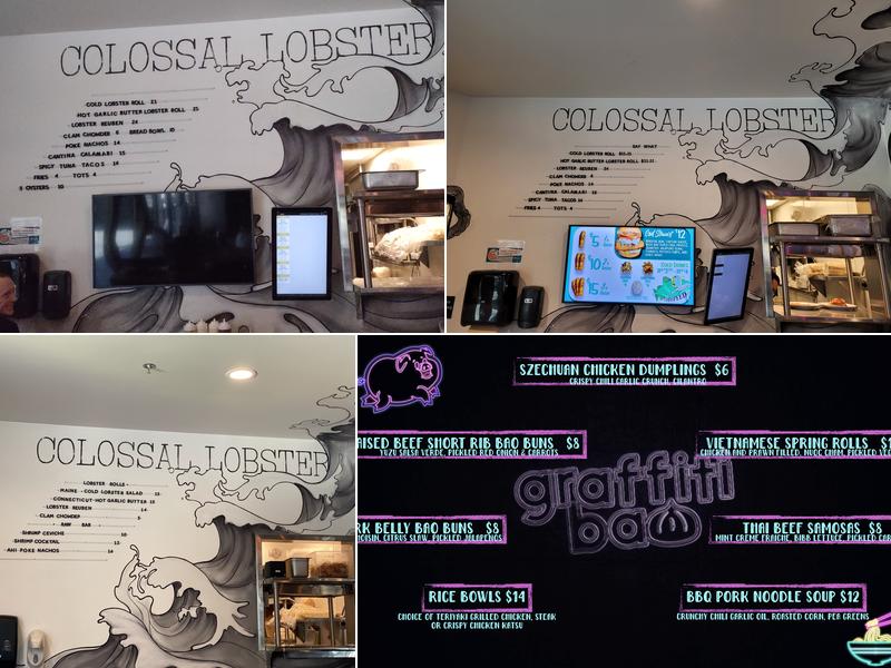 Colossal Lobster @ HallPass Menu