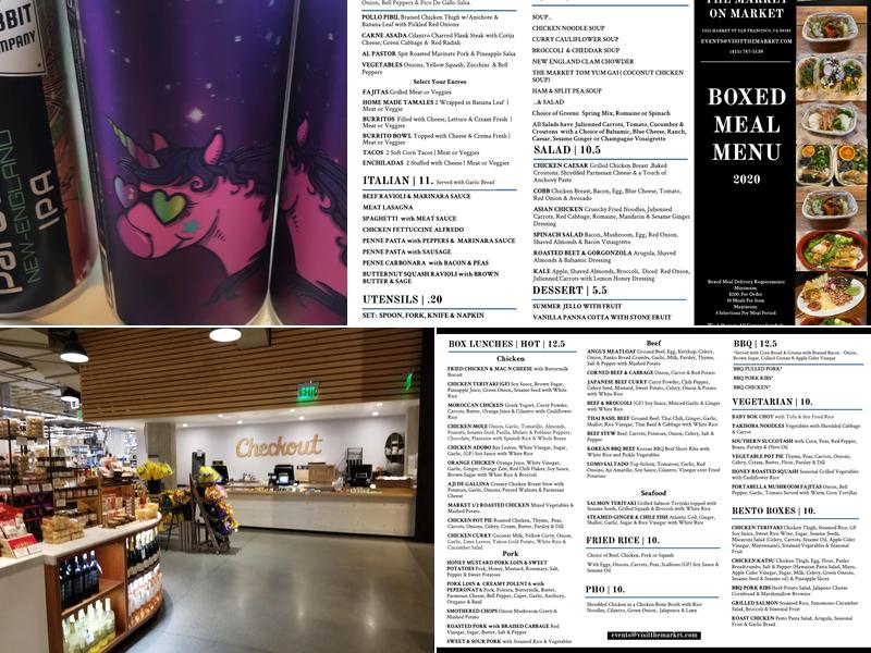 The Market Cafe Menu