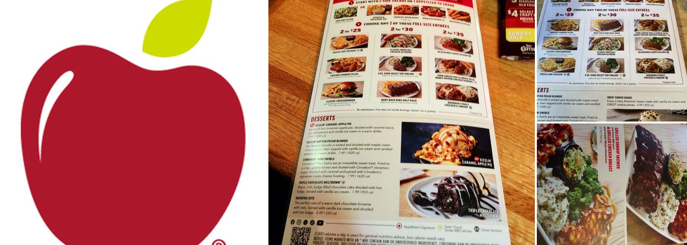Applebee's Grill + Bar Menu