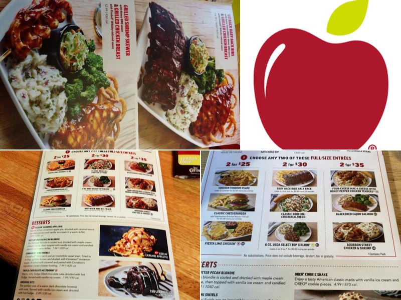 Applebee's Grill + Bar Menu