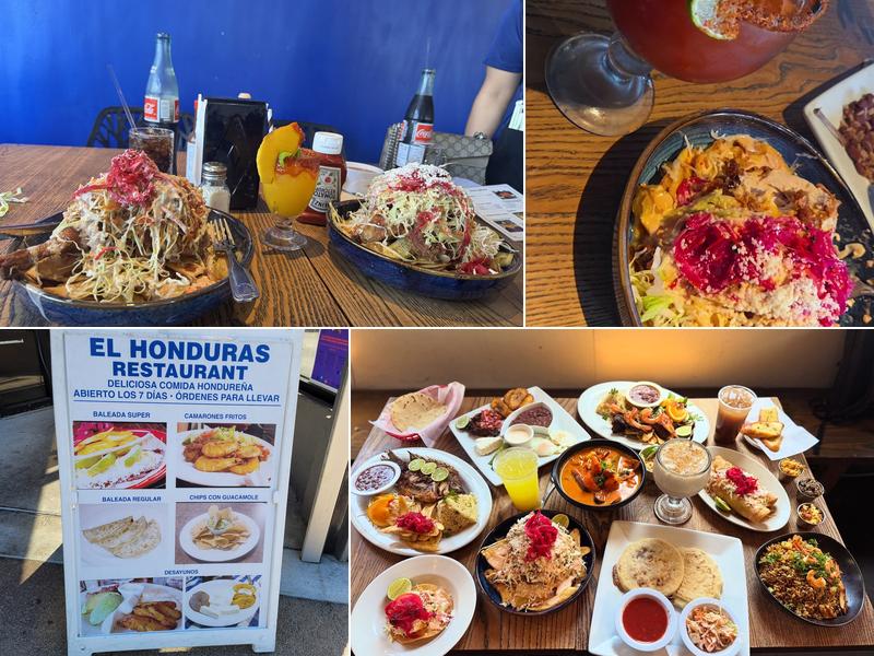 El Honduras Restaurant Menu