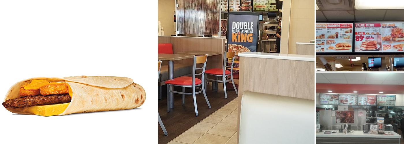 Burger King Menu