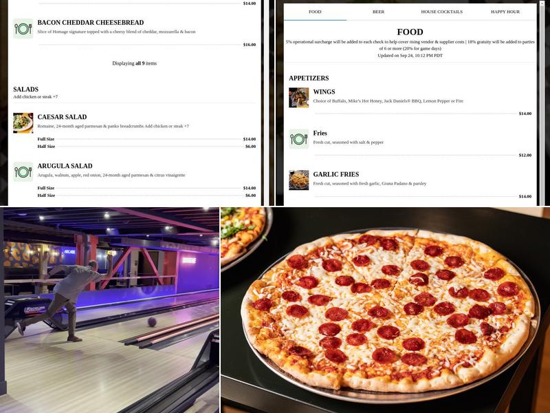 San Pedro Social Menu