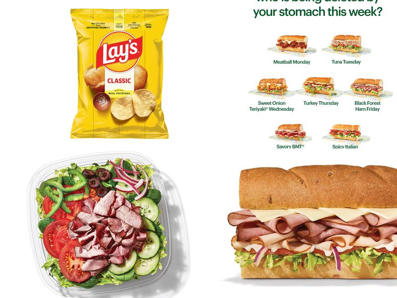 Subway Menu