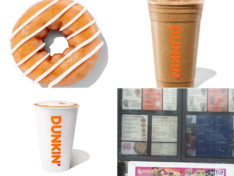 Dunkin' Menu