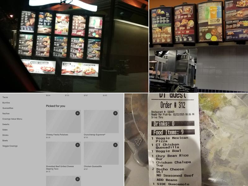 Taco Bell Menu